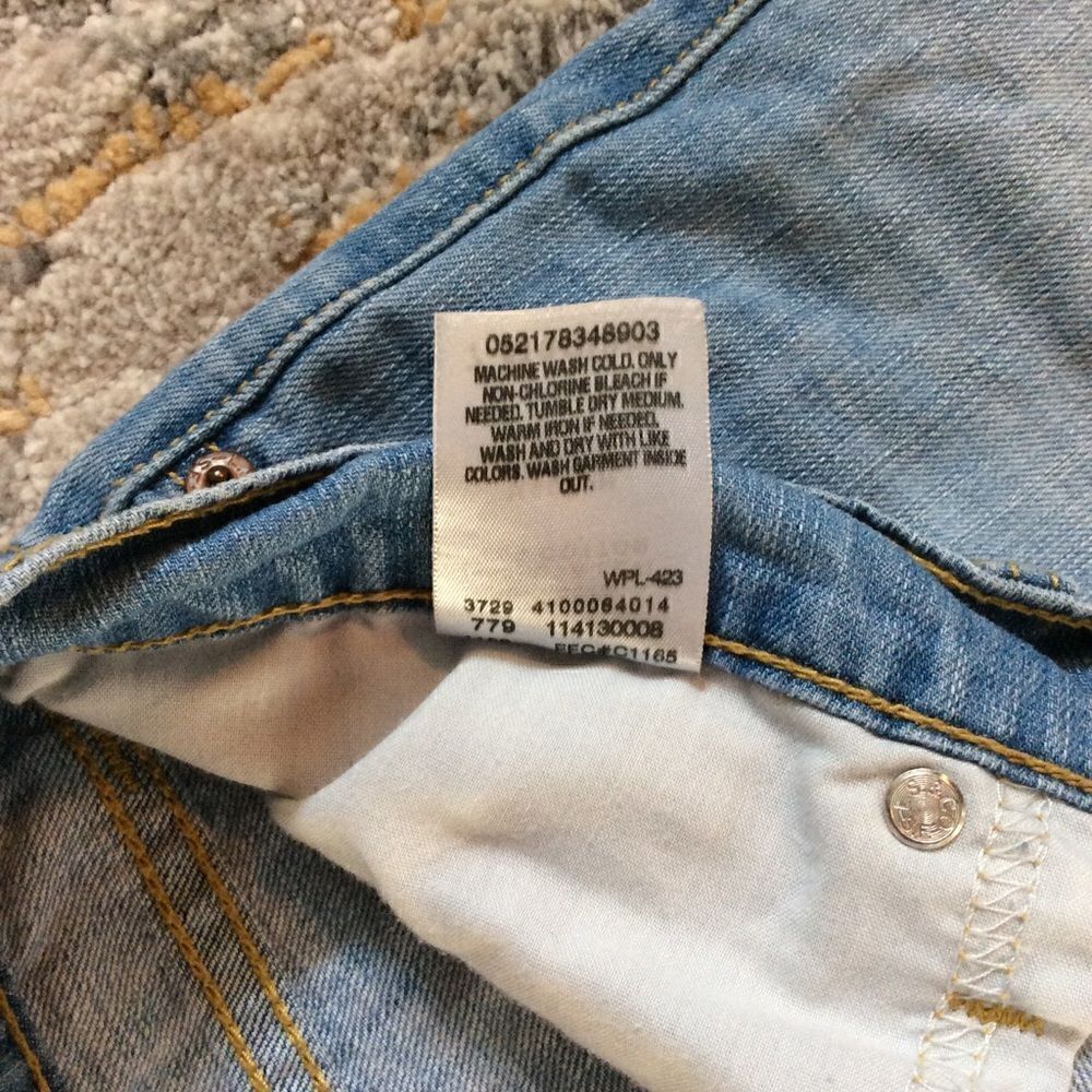 LEVI’S Y2K CUFFED BOYFRIEND JEANS! SIZE 7 - Picture 8 of 10